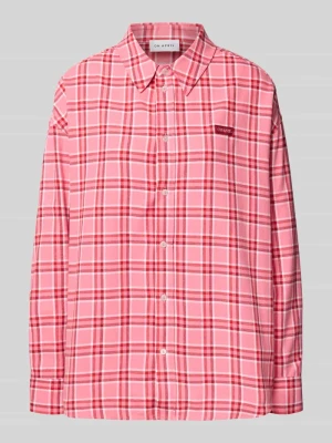 Koszula casualowa o kroju oversized z detalem z logo model ‘Vivian’ OH APRIL