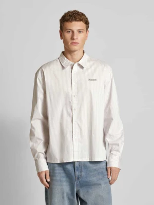 Koszula casualowa o kroju oversized z nadrukiem z logo model ‘MARO’ Pegador