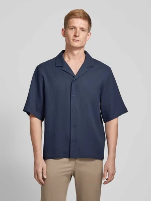 Koszula casualowa o kroju oversized z plisami model ‘Farold’ ELIAS RUMELIS