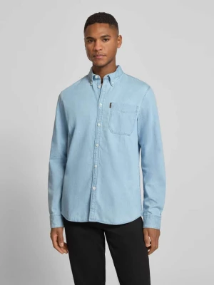 Koszula casualowa o kroju regular fit z Brustasza i Detal z logo PME Legend