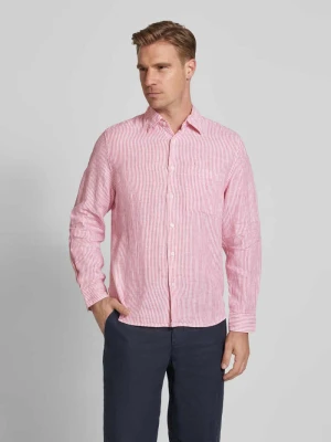Koszula casualowa o kroju regular fit z czystego lnu Marc O'Polo