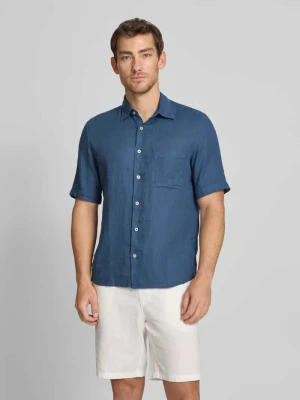 Koszula casualowa o kroju regular fit z czystego lnu Marc O'Polo