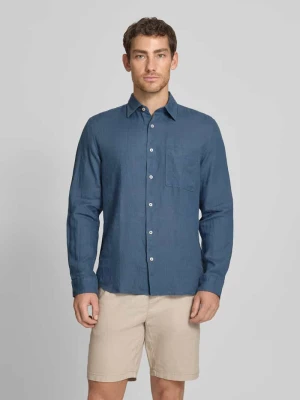 Koszula casualowa o kroju regular fit z czystego lnu Marc O'Polo