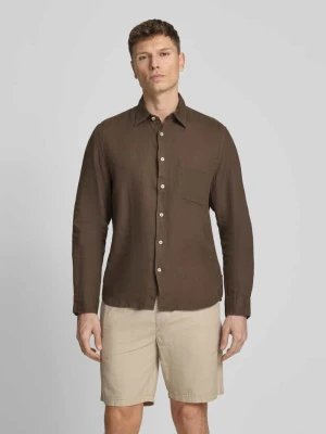 Koszula casualowa o kroju regular fit z czystego lnu Marc O'Polo