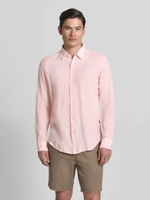 Koszula casualowa o kroju regular fit z czystego lnu model 'RELEGANT' Boss Orange