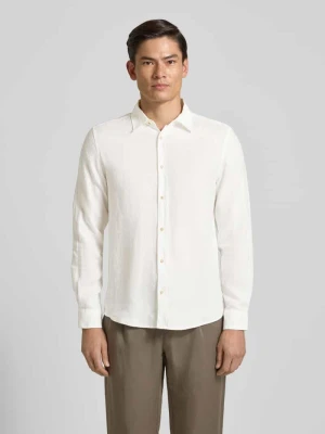 Koszula casualowa o kroju regular fit z czystego lnu s.Oliver RED LABEL