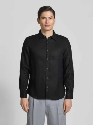 Koszula casualowa o kroju regular fit z czystego lnu s.Oliver RED LABEL