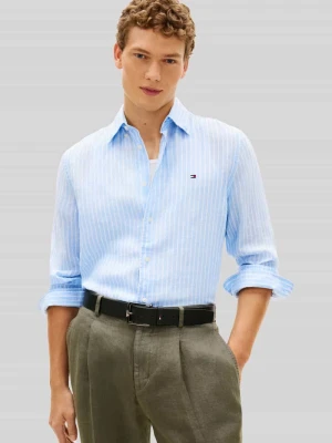 Koszula casualowa o kroju regular fit z czystego lnu Tommy Hilfiger
