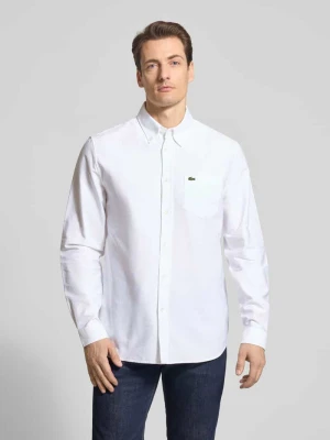 Koszula casualowa o kroju regular fit z czystej bawełny Lacoste