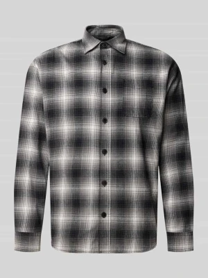 Koszula casualowa o kroju regular fit z czystej bawełny model 'CAMDEN' Jack&Jones Kamienny