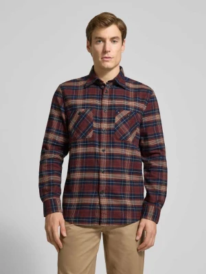 Koszula casualowa o kroju regular fit z czystej bawełny model ‘FLANNEL TARTAN’ Tommy Hilfiger