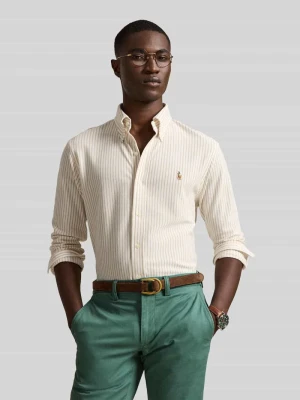 Koszula casualowa o kroju regular fit z czystej bawełny Polo Ralph Lauren Beżowy