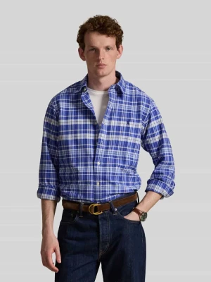 Koszula casualowa o kroju regular fit z czystej bawełny Polo Ralph Lauren Niebieski