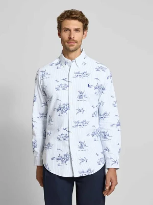 Koszula casualowa o kroju regular fit z czystej bawełny Polo Ralph Lauren Jasnoniebieski