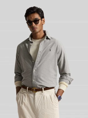 Koszula casualowa o kroju regular fit z czystej bawełny Polo Ralph Lauren Jasnoszary