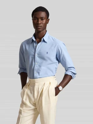 Koszula casualowa o kroju regular fit z czystej bawełny Polo Ralph Lauren Jeansowy niebieski