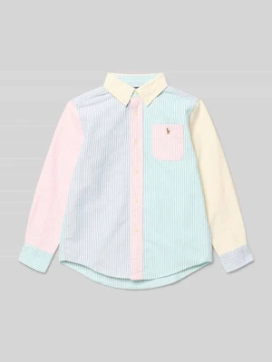 Koszula casualowa o kroju regular fit z czystej bawełny Polo Ralph Lauren Kids