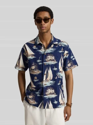 koszula casualowa o kroju regular fit z czystej bawełny Polo Ralph Lauren Niebieski