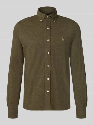 Koszula casualowa o kroju regular fit z czystej bawełny Polo Ralph Lauren Oliwkowy