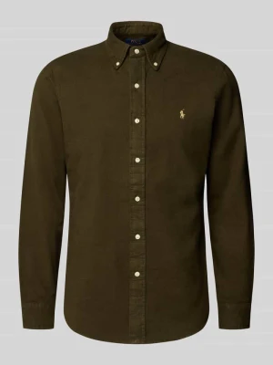 Koszula casualowa o kroju regular fit z czystej bawełny Polo Ralph Lauren Oliwkowy