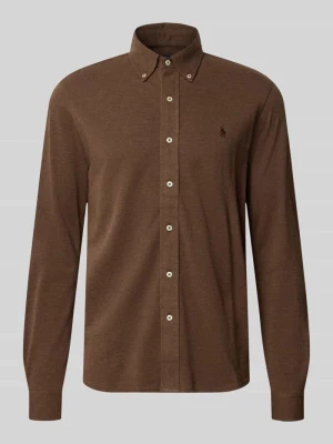 Koszula casualowa o kroju regular fit z czystej bawełny Polo Ralph Lauren Średniobrązowy