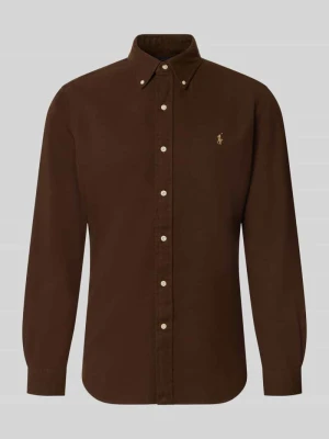 Koszula casualowa o kroju regular fit z czystej bawełny Polo Ralph Lauren Średniobrązowy