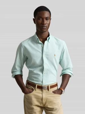 Koszula casualowa o kroju regular fit z czystej bawełny Polo Ralph Lauren Zielony