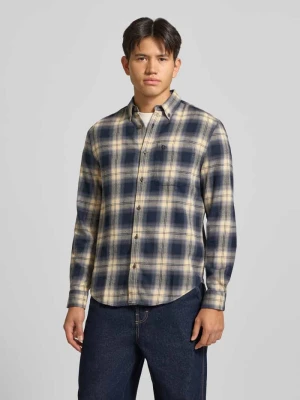 Koszula casualowa o kroju regular fit z czystej bawełny Superdry Granatowy