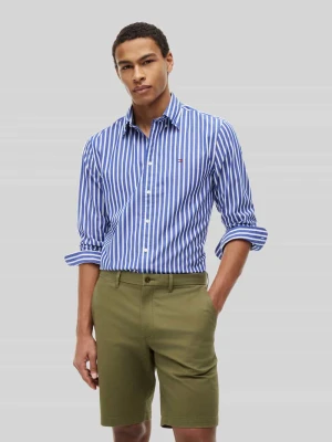 Koszula casualowa o kroju regular fit z czystej bawełny Tommy Hilfiger Granatowy