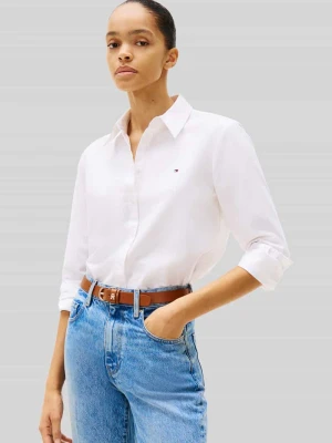 Koszula casualowa o kroju regular fit z czystej bawełny Tommy Hilfiger Biały