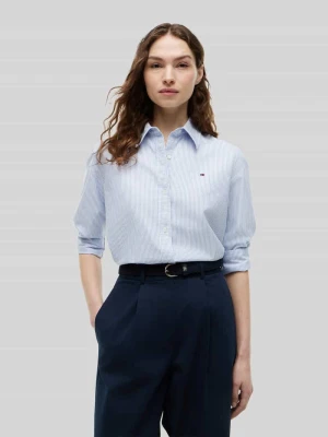 Koszula casualowa o kroju regular fit z czystej bawełny Tommy Hilfiger Jasnoniebieski