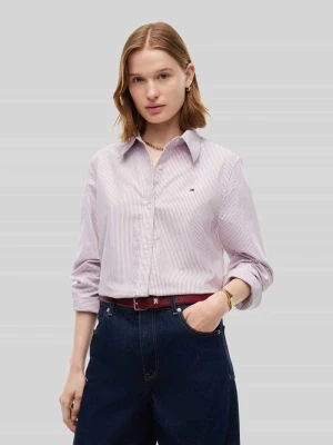 Koszula casualowa o kroju regular fit z czystej bawełny Tommy Hilfiger Jasnoróżowy
