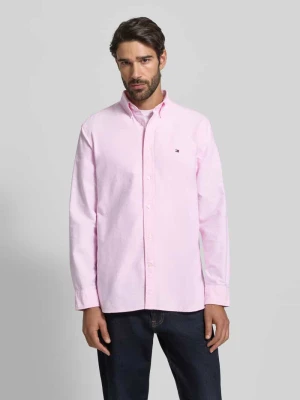 Koszula casualowa o kroju regular fit z czystej bawełny Tommy Hilfiger Jasnoróżowy