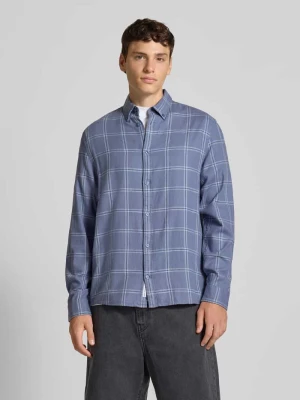 Koszula casualowa o kroju regular fit z czystej bawełny Tommy Jeans Jeansowy niebieski
