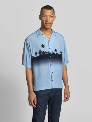 koszula casualowa o kroju regular fit z czystej wiskozy model 'LAPISY' Boss Orange