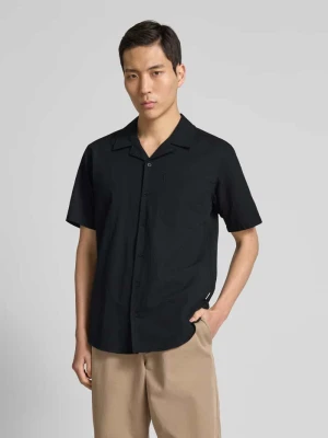 Koszula casualowa o kroju regular fit z detalem z logo model ‘Timo Seer’ GABBA