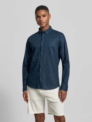 Koszula casualowa o kroju regular fit z dodatkiem lnu Matinique