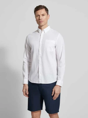 Koszula casualowa o kroju regular fit z dodatkiem lnu Matinique