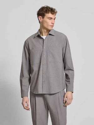 Koszula casualowa o kroju regular fit z dodatkiem wiskozy JAKE*S STUDIO MEN