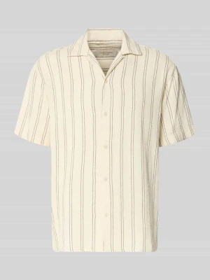 koszula casualowa o kroju regular fit z fakturowanym wzorem model 'COBA' jack & jones