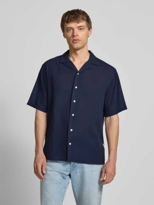 Koszula casualowa o kroju regular fit z fakturowanym wzorem model ‘FELIX’ Redefined Rebel