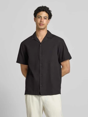 Koszula casualowa o kroju regular fit z fakturowanym wzorem model 'Global' jack & jones