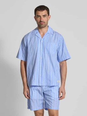 Koszula casualowa o kroju regular fit z haftem angielskim Scotch & Soda