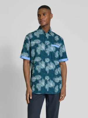 Koszula casualowa o kroju regular fit z kieszenią na piersi Christian Berg Men