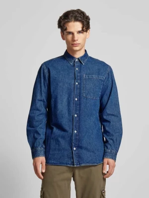 Koszula casualowa o kroju regular fit z kieszenią na piersi model ‘CREEK’ jack & jones