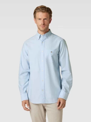 Koszula casualowa o kroju regular fit z kieszenią na piersi model ‘OXFORD’ Gant