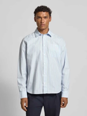 Koszula casualowa o kroju regular fit z kieszenią na piersi model ‘WILLE’ casual friday