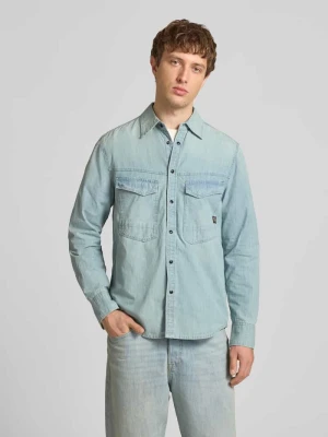 koszula casualowa o kroju regular fit z kieszeniami na piersi model 'dakota' G-Star Raw