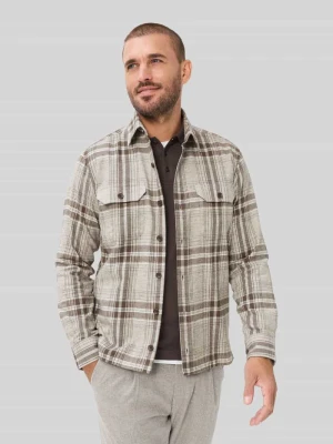 Koszula casualowa o kroju regular fit z kieszeniami na piersi model 'Kay c' BRAX Średniobrązowy