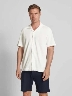 Koszula casualowa o kroju regular fit z kołnierzem z połami Christian Berg Men
